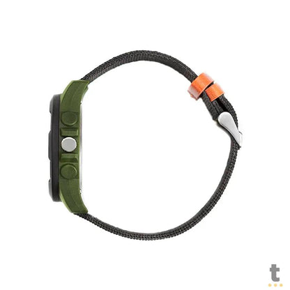 Relógio de Pulso Mormaii On The Road em Nylon Verde - MO2035KH/8V Truedata