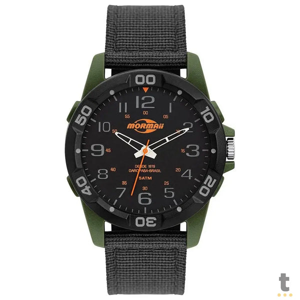 Relógio de Pulso Mormaii On The Road em Nylon Verde - MO2035KH/8V