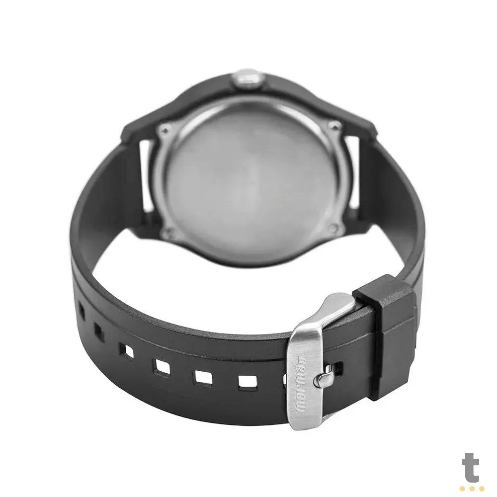 Relógio de Pulso Mormaii Wave em Silicone Preto - MO2035JS/8P Truedata