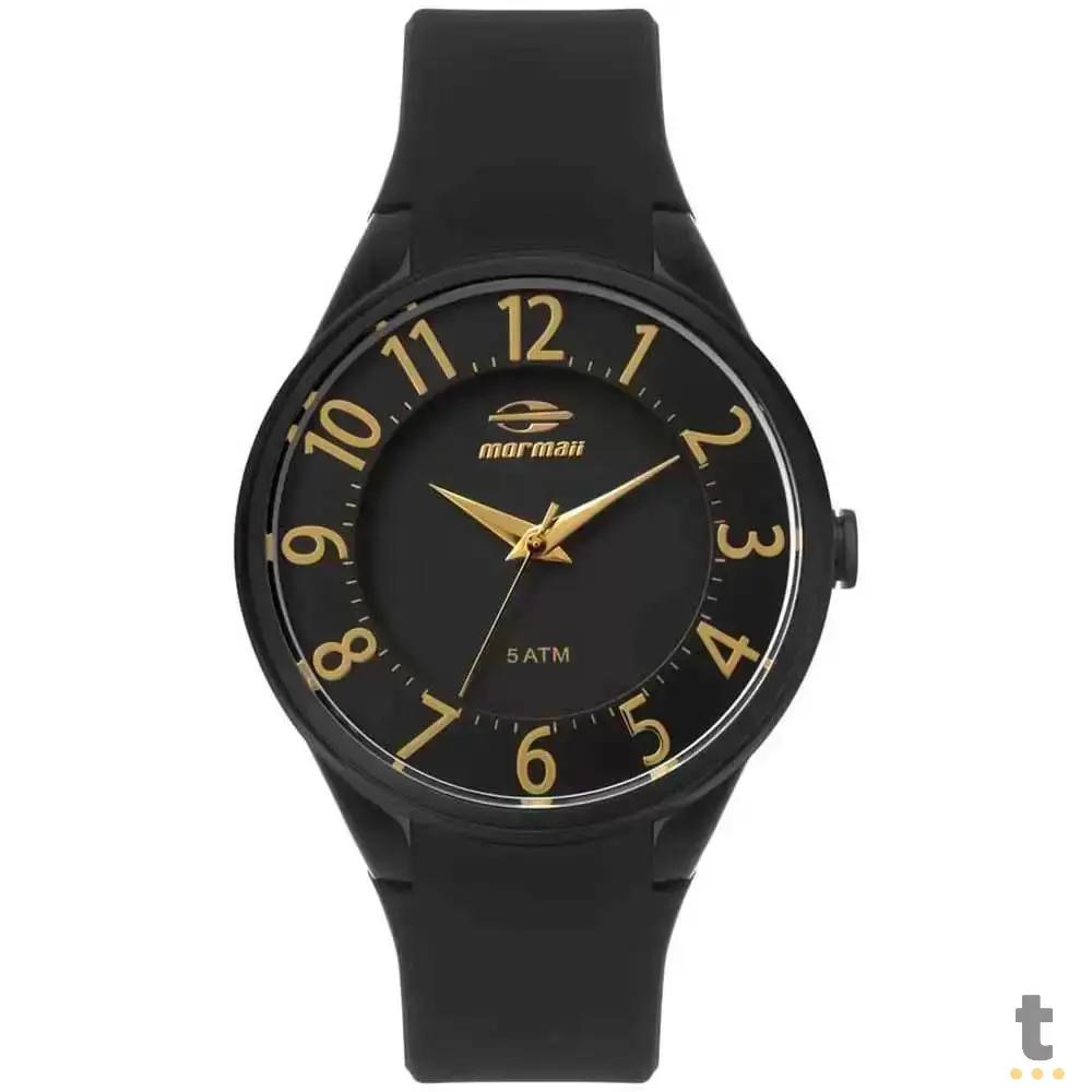 Relógio de Pulso Mormaii em Silicone Preto - MO2035KY/8P Truedata