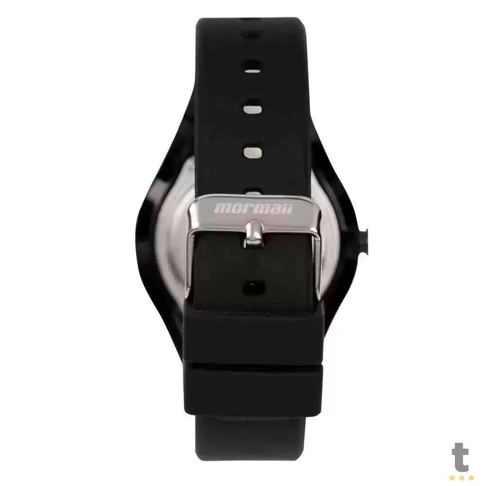Relógio de Pulso Mormaii em Silicone Preto - MO2035KY/8P Truedata