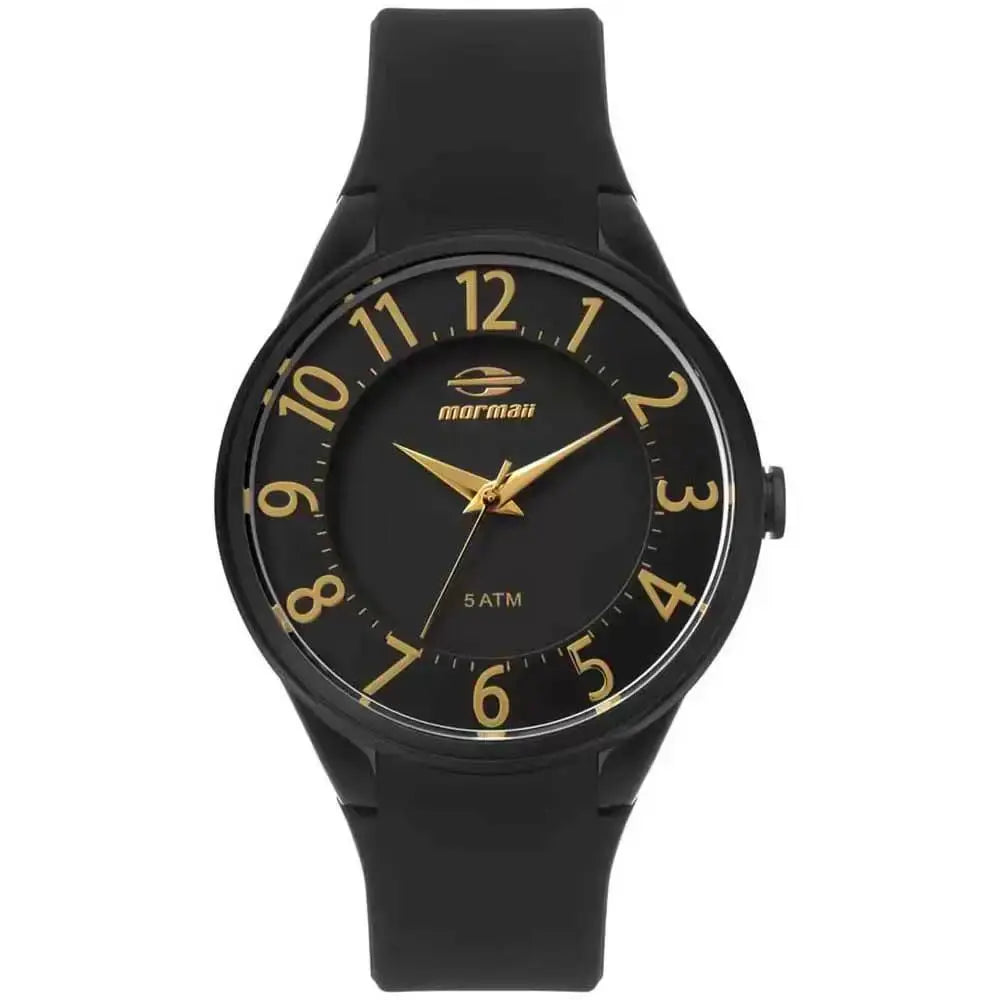 Relógio de Pulso Mormaii em Silicone Preto - MO2035KY/8P Truedata