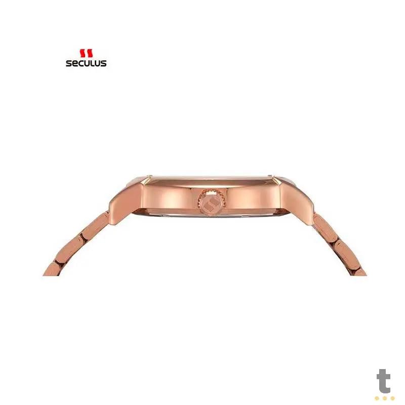 Relógio de Pulso Seculus Cristais Rose - 20937LPSVRS3 Truedata