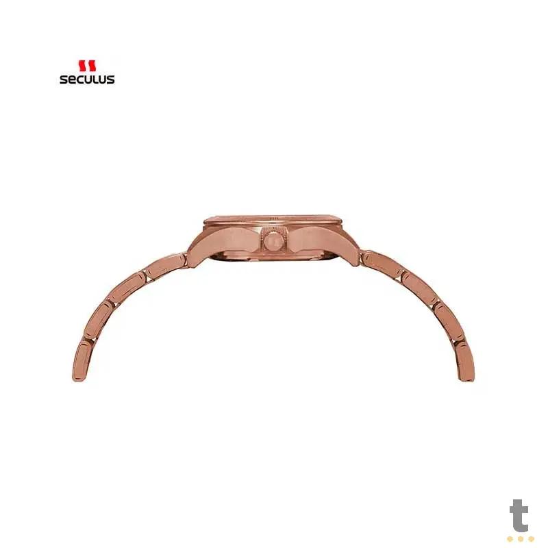 Relógio de Pulso Seculus Long Life Rose Gold - 20919LPSVRA3 Truedata