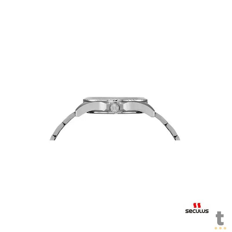Relógio de Pulso Seculus Long Life em Aço - 20850G0SVNA1 Truedata