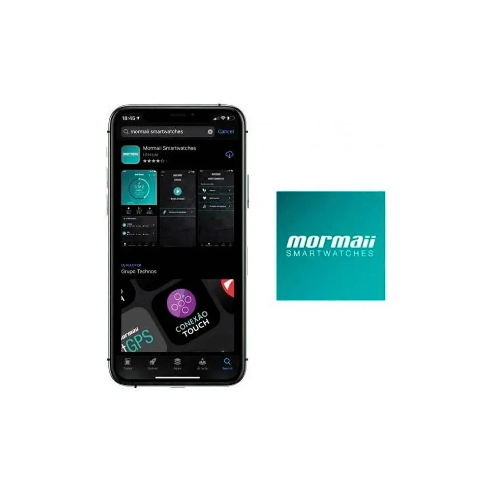Relógio de Pulso SmartWatch Band Mormaii Preto - MOID151AA/8P Truedata