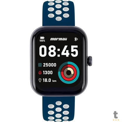 Relógio de Pulso SmartWatch Mormaii Life Azul - MOLIFEUAN/8A Truedata