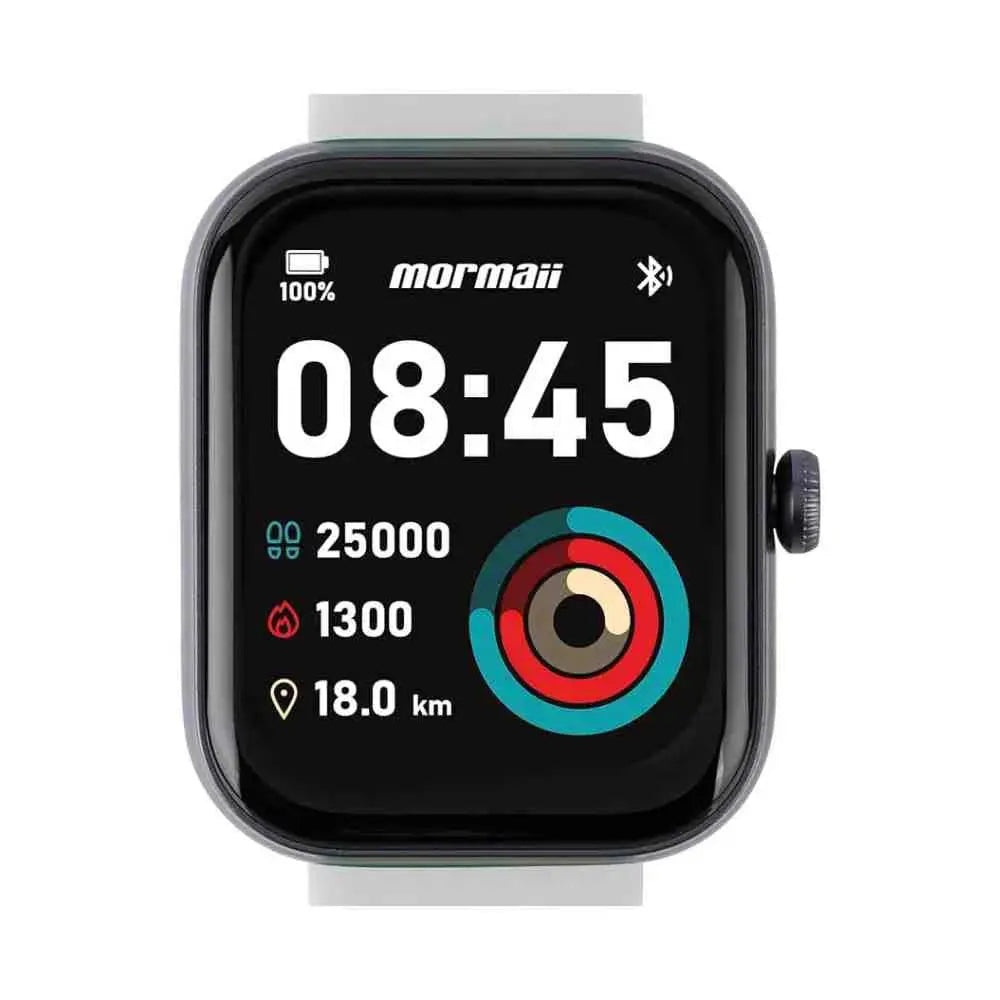 Relógio de Pulso SmartWatch Mormaii Life Branco - MOLIFEUAM/8B Truedata