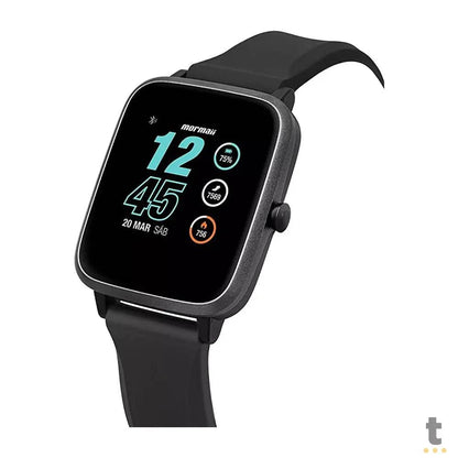 Relógio de Pulso SmartWatch Mormaii Life Preto - MOLIFEAB/8P Truedata
