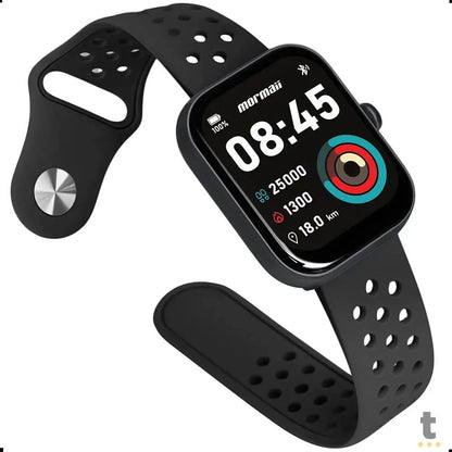 Relógio de Pulso SmartWatch Mormaii Life Preto - MOLIFEUAI/8P Truedata