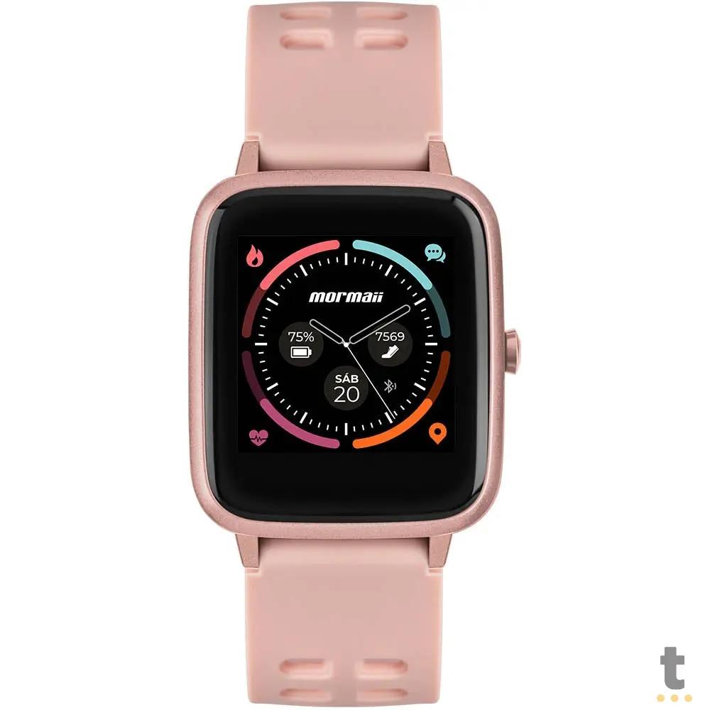 Relógio de Pulso SmartWatch Mormaii Life Rosé - MOLIFEAA/8J Truedata