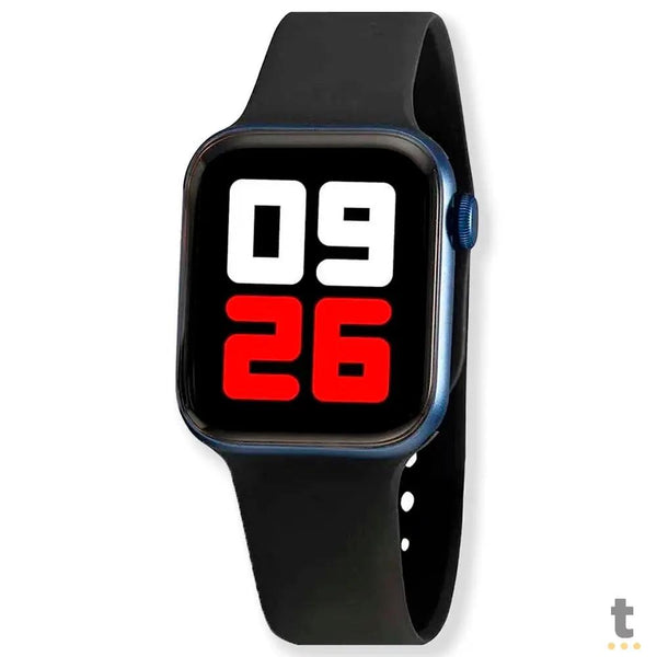 Relógio de Pulso SmartWatch Seculus Sport C/ Pulseira Adicional em Borracha - 17001MPSVEL3