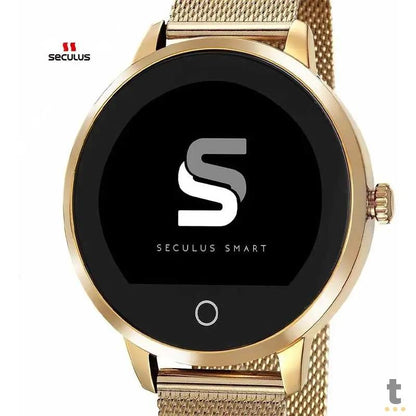 Relógio de Pulso SmartWatch Seculus em Malha de Aço - 79003LPSVDA2 Truedata