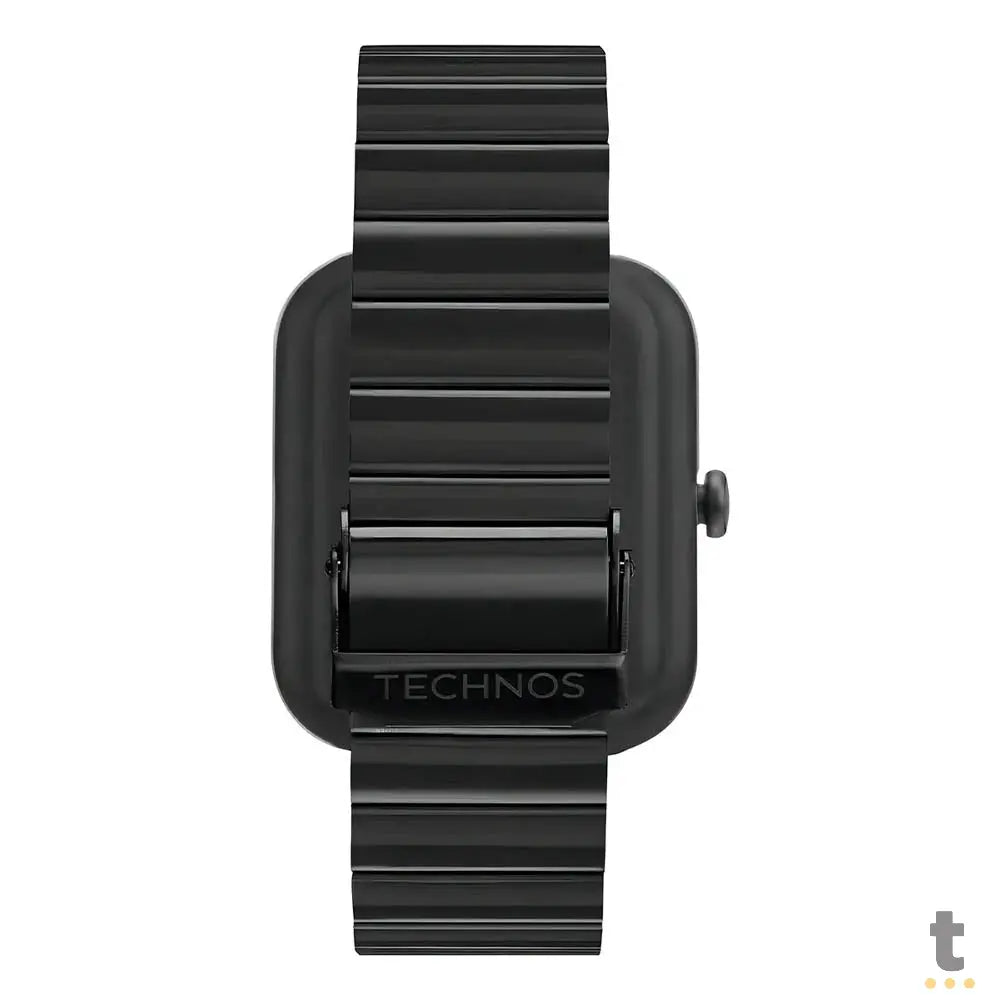 Relógio de Pulso SmartWatch Technos Connect Max C/ 2 Pulseiras Preto e Vinho - TMAXAI/7P Truedata