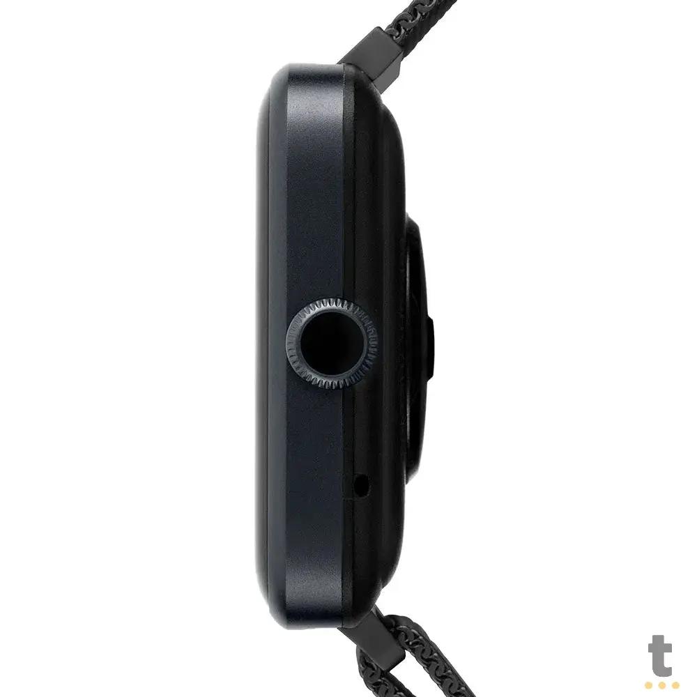 Relógio de Pulso SmartWatch Technos Connect Max Preto e Vermelho - TMAXAA/5P Truedata