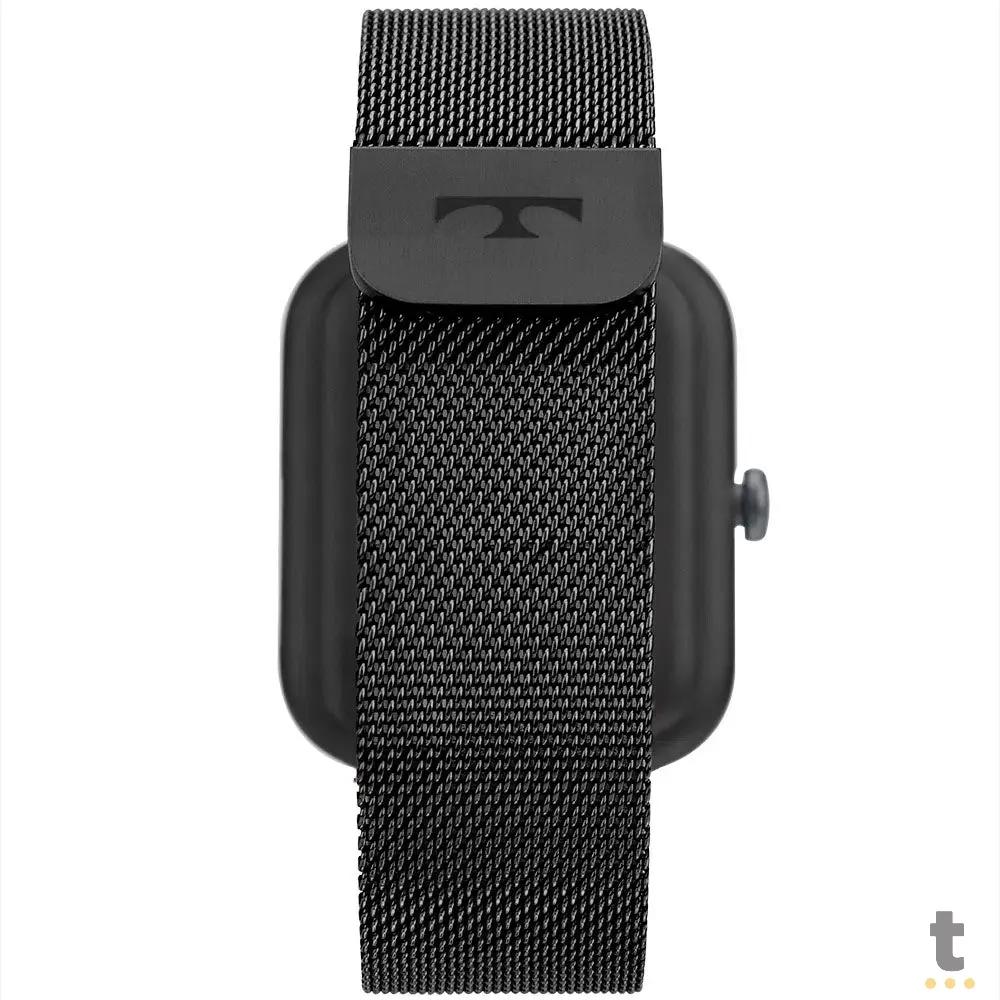 Relógio de Pulso SmartWatch Technos Connect Max Preto e Vermelho - TMAXAA/5P Truedata