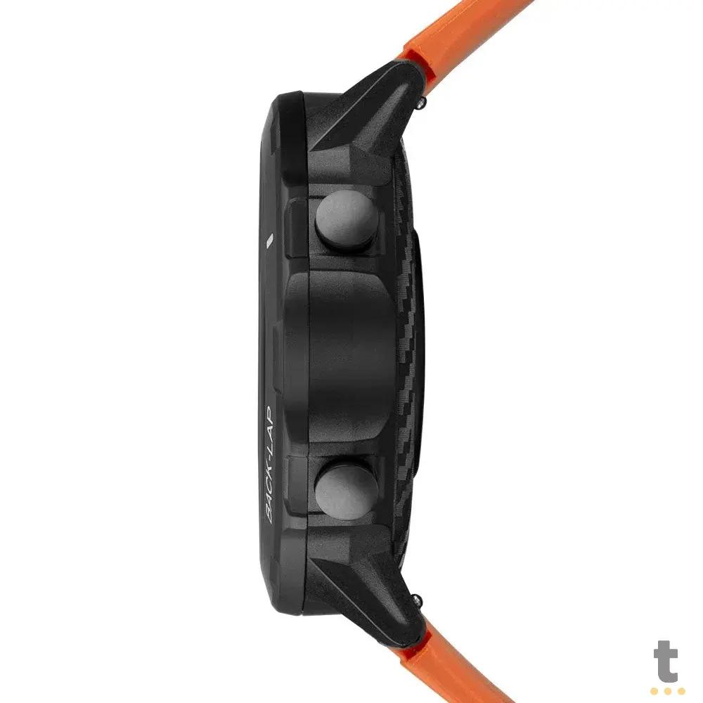 Relógio de Pulso SmartWatch Technos Connect Sports Laranja C/ Pulseira Adicional - TSPORTSAB/8L Truedata