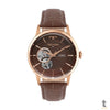 Relógio de Pulso Technos Automático Rosé C/ Pulseira em Couro - G3265AW/0M Truedata