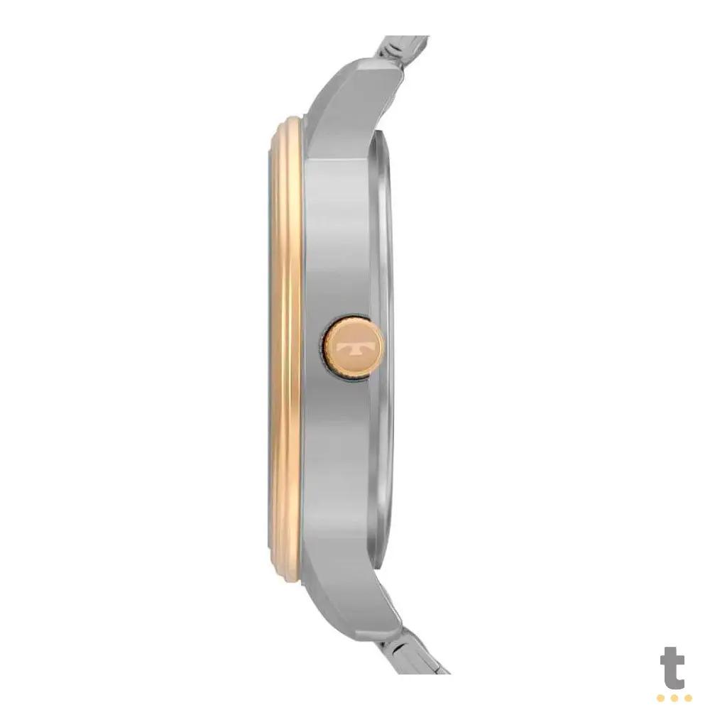 Relógio de Pulso Technos Bicolor em Aço - 2015CEQ/1X Truedata