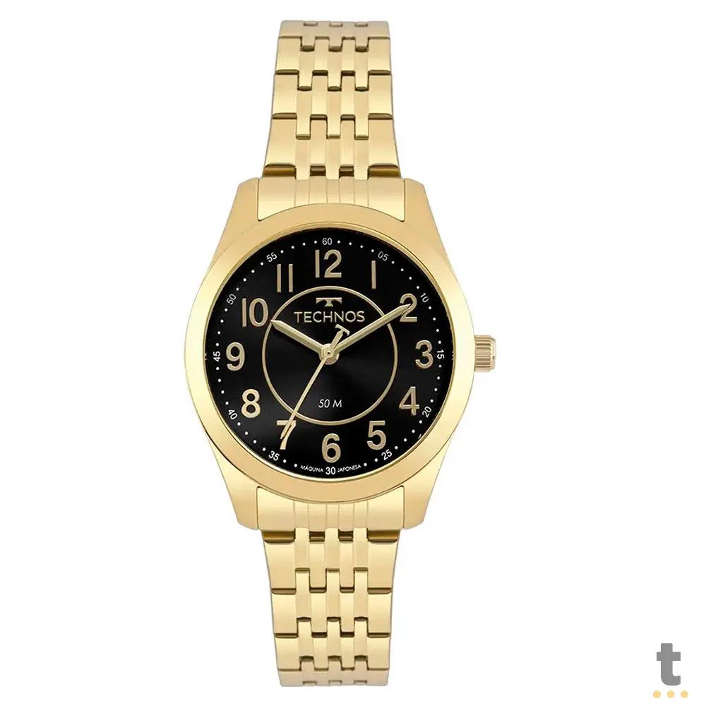 Relógio de Pulso Technos Boutique em Aço Dourado - 2035MJDS/4P Truedata