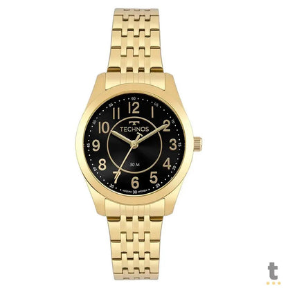 Relógio de Pulso Technos Boutique em Aço Dourado - 2035MJDS/4P Truedata