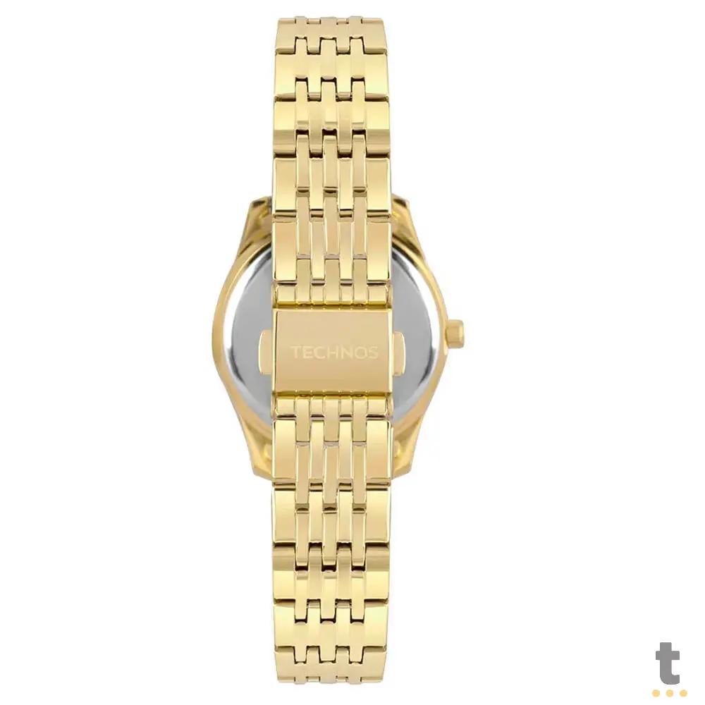 Relógio de Pulso Technos Boutique em Aço Dourado - 2035MJDS/4P Truedata