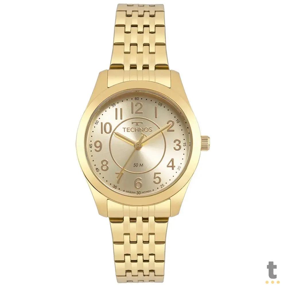 Relógio de Pulso Technos Boutique em Aço Dourado - 2035MJDS/4X Truedata