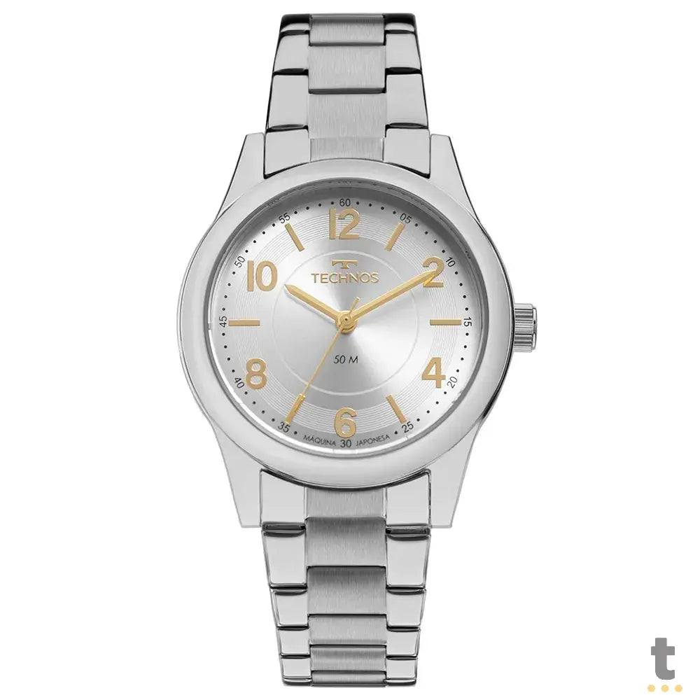 Relógio de Pulso Technos Boutique em Aço Prata - 2035MFUS/3K28087 Truedata