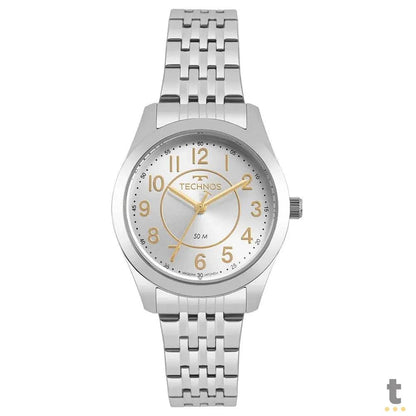 Relógio de Pulso Technos Boutique em Aço Prata - 2035MJES/1B Truedata