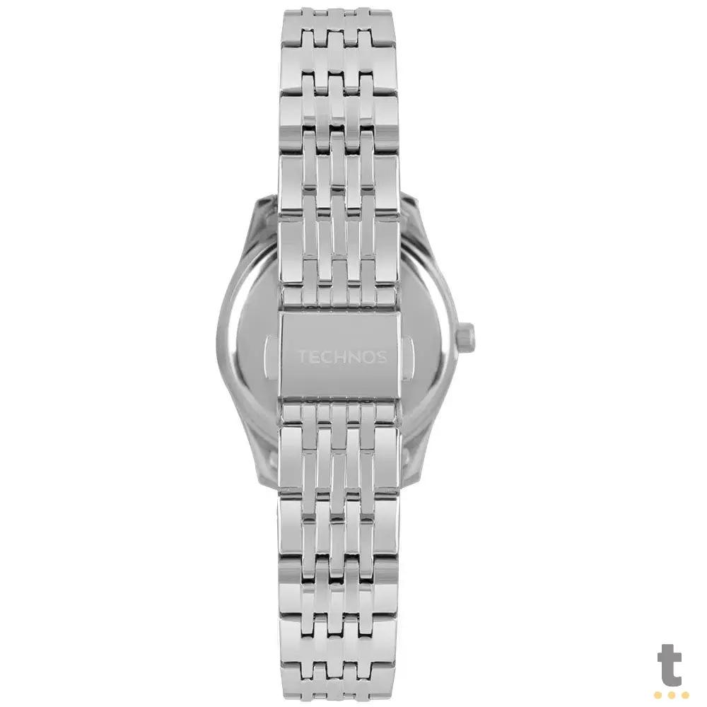 Relógio de Pulso Technos Boutique em Aço Prata - 2035MJES/1B Truedata