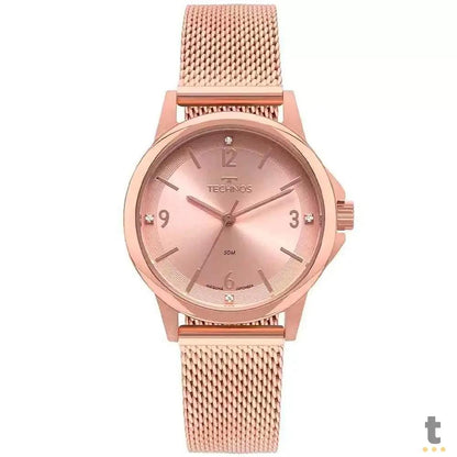 Relógio de Pulso Technos Boutique em Aço Rose - 2035MVF/1J Truedata