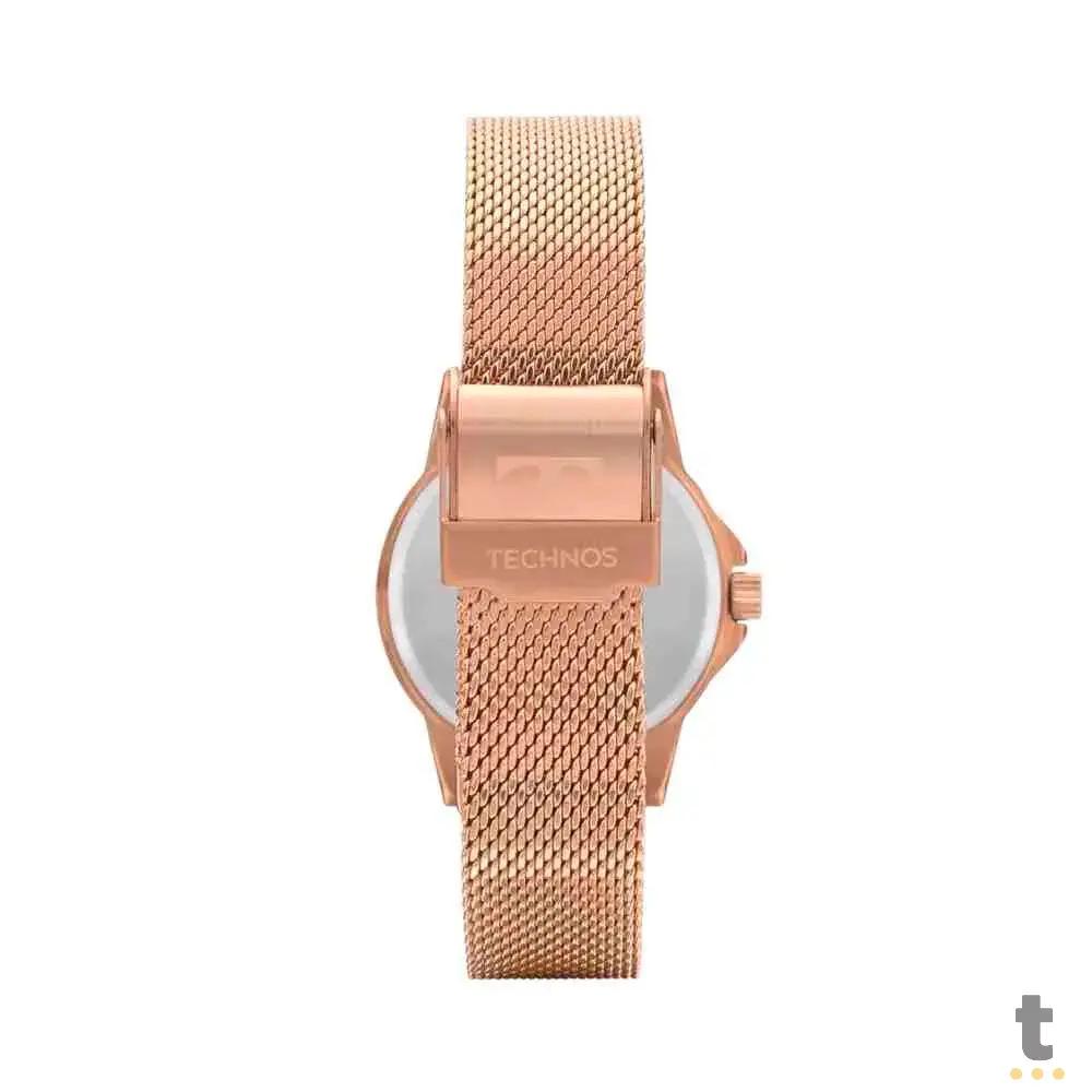 Relógio de Pulso Technos Boutique em Aço Rose - 2035MVF/1J Truedata