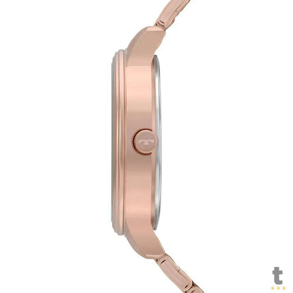 Relógio de Pulso Technos Dress em Aço Rose - 2015CCH/1J Truedata