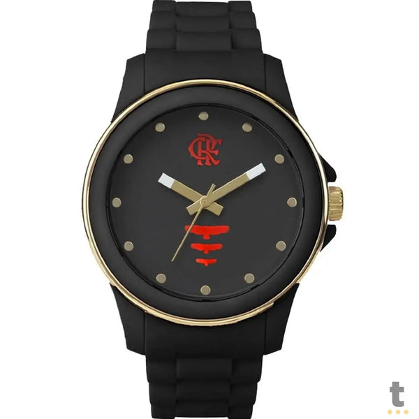 Relógio de Pulso Technos Flamengo Preto / Dourado - FLAMOPC21JAKP/8P
