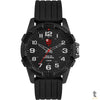 Relógio de Pulso Technos Flamengo Preto Pulseira em Silicone - FLAMOPC21JAS/8R Truedata