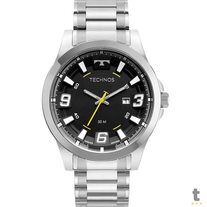 Relógio de Pulso Technos Performance Racer em Aço Prata - 2115MXRS/1P Truedata