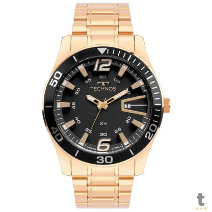 Relógio de Pulso Technos Racer em Aço Dourado - 2115LAJS/1P Truedata