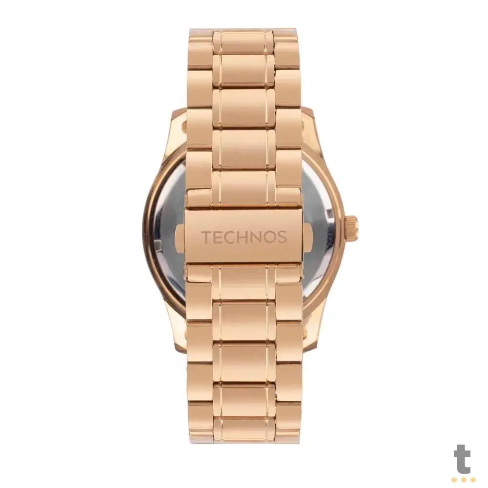 Relógio de Pulso Technos Racer em Aço Dourado - 2115LAJS/1P Truedata