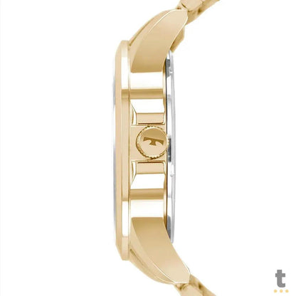 Relógio de Pulso Technos Racer em Aço Dourado - 2115NBA/1D Truedata