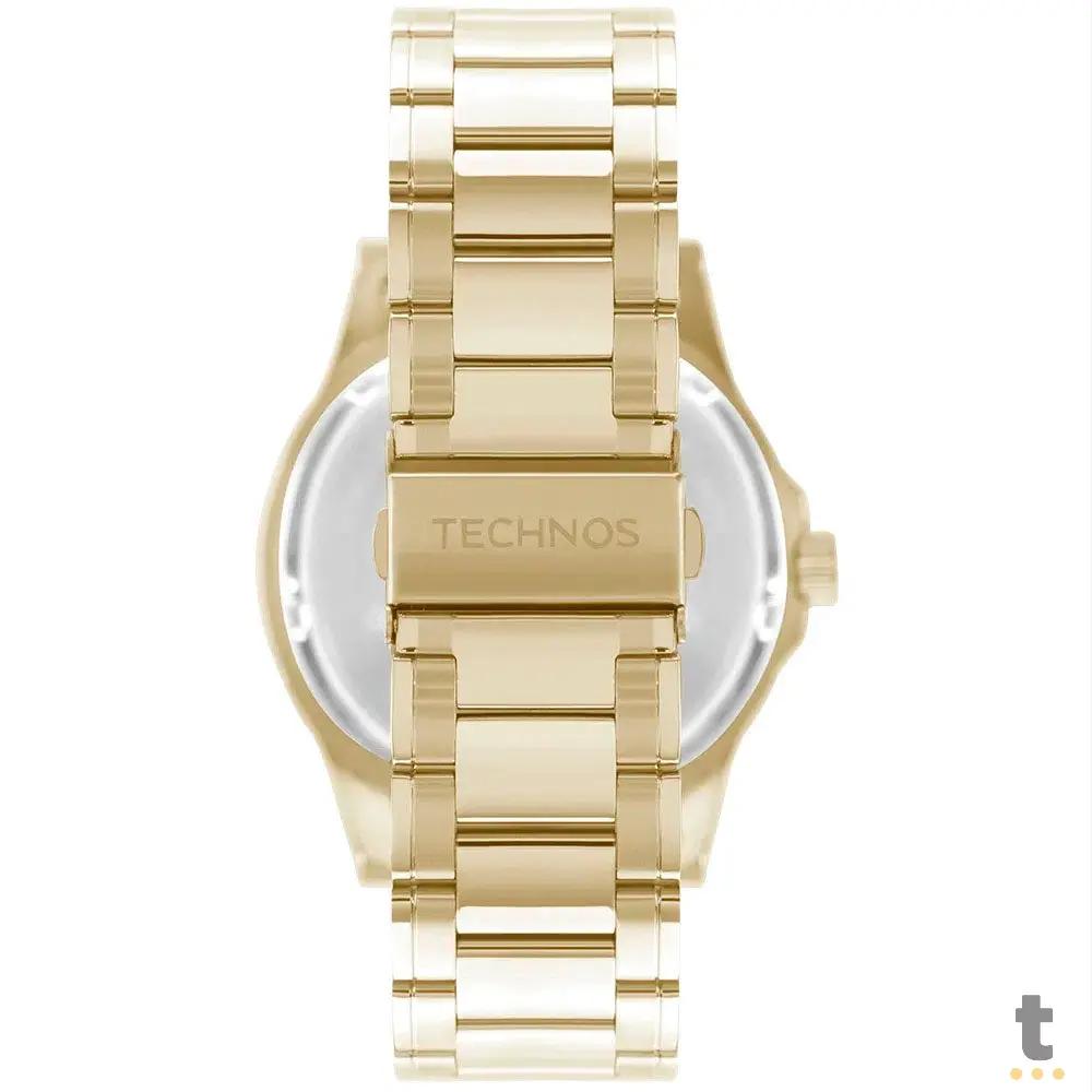 Relógio de Pulso Technos Racer em Aço Dourado - 2115NBA/1D Truedata