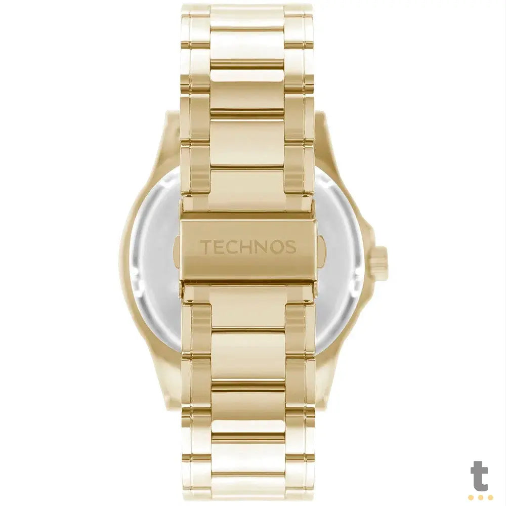 Relógio de Pulso Technos Racer em Aço Dourado - 2115NBA/1D Truedata
