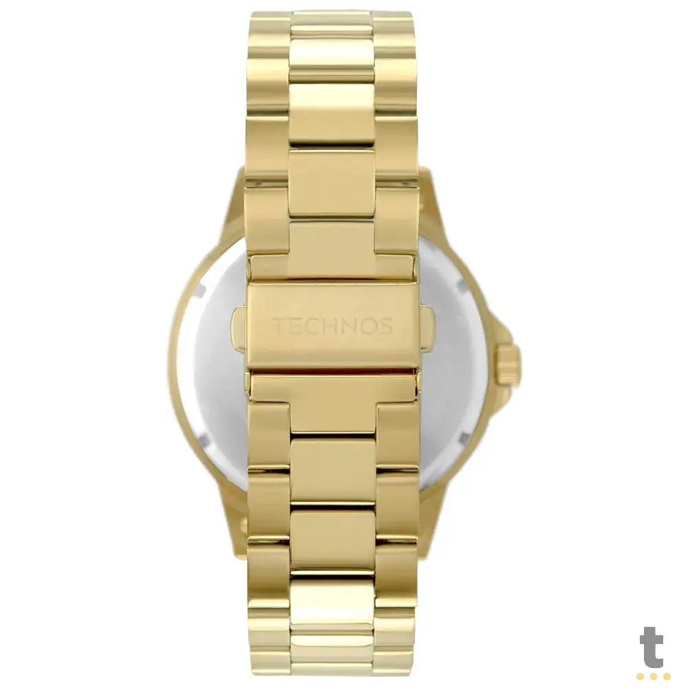 Relógio de Pulso Technos Racer em Aço Dourado - 2117LBO/4P Truedata