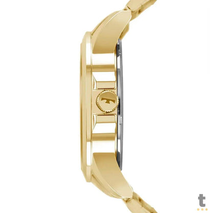Relógio de Pulso Technos Racer em Aço Dourado/Azul - 2115MPIS/4A Truedata