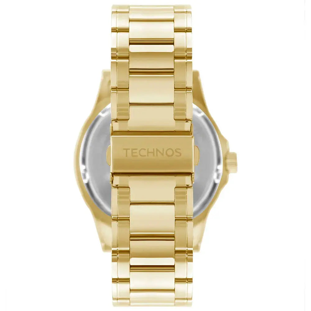 Relógio de Pulso Technos Racer em Aço Dourado/Azul - 2115MPIS/4A Truedata