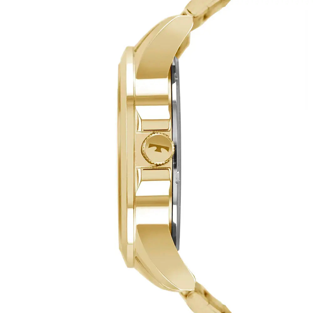 Relógio de Pulso Technos Racer em Aço Dourado/Azul - 2115MPIS/4A Truedata