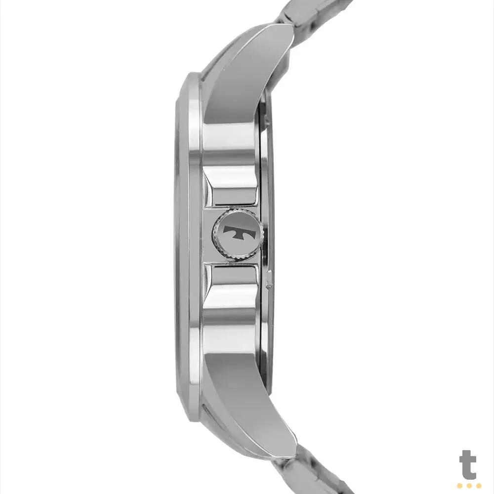 Relógio de Pulso Technos Racer em Aço Prata - 2115KNV/1P Truedata