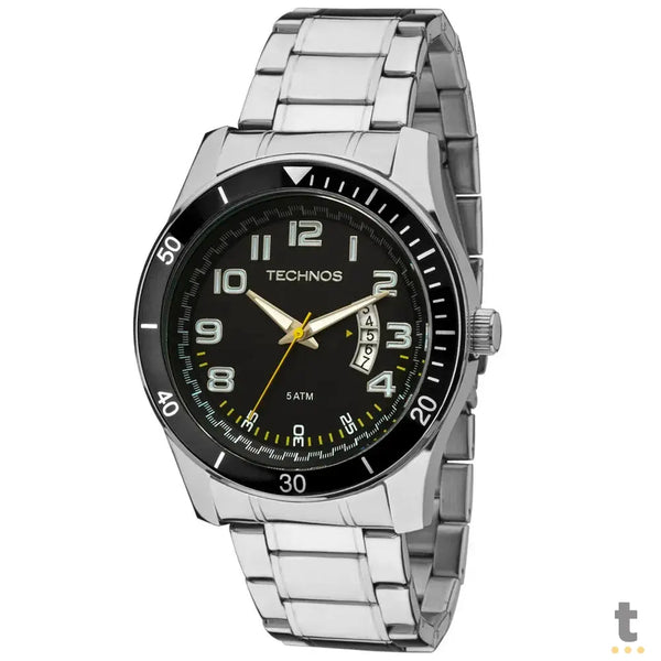 Relógio de Pulso Technos Racer em Aço Prata - 2115KSL/1Y