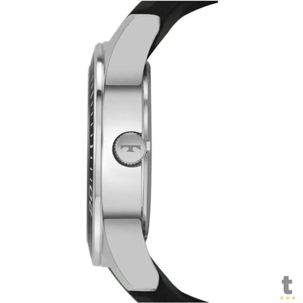Relógio de Pulso Technos Racer em Silicone Preto - 2115KNW/8P Truedata