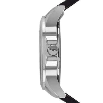 Relógio de Pulso Technos Racer em Silicone Preto / Prata - 2115NCI/2P Truedata