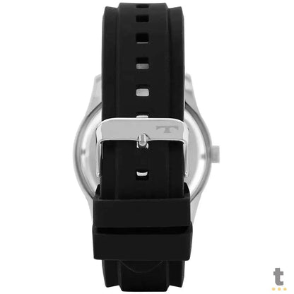 Relógio de Pulso Technos Racer em Silicone Preto / Prata - 6P29ALP/2P Truedata